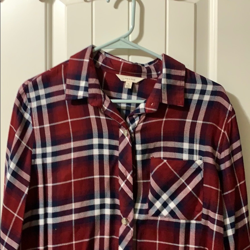 Plaid shirt